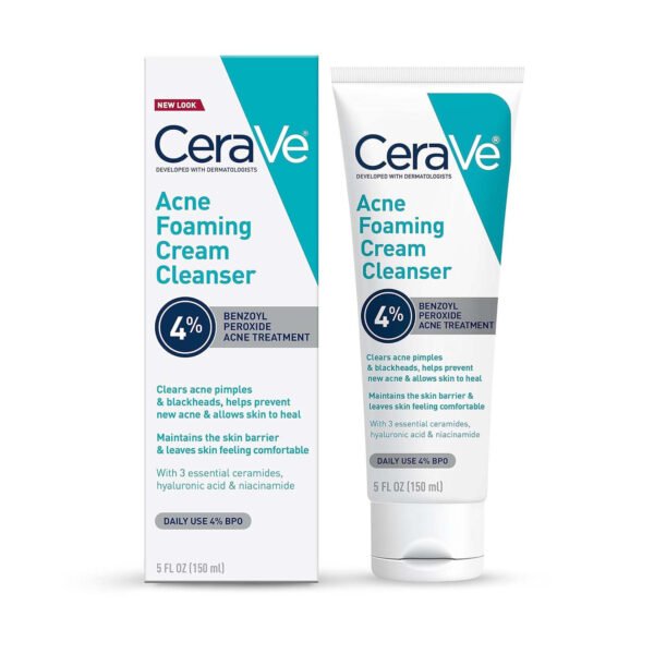 Cerave 4% Acne Foaming Cream Cleanser 150ml