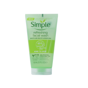 Simple Refreshing Facial Wash Kind To Skin 150ml