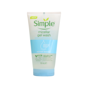 Simple Water Boost Miceller Facial Gel Wash 150ml