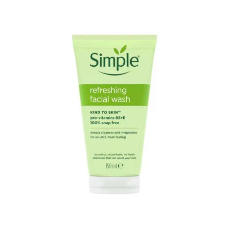 Simple Refreshing Facial Wash Kind To Skin 150ml