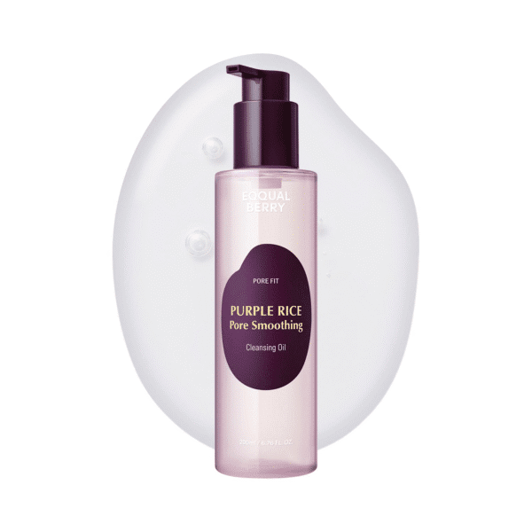 Eqqualberry Purple Rice Pore Smoothing Cleansing Oil 200ml in bd