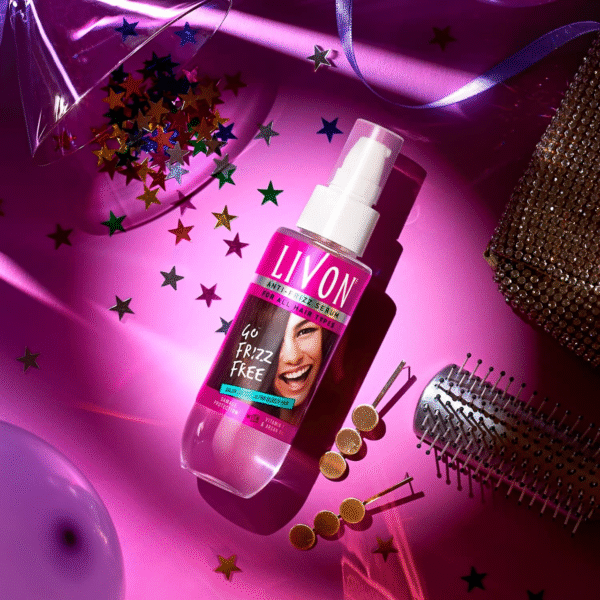 Livon Go Frizz Free Anti Frizz Serum 20ml – Anti Frizz & Shine