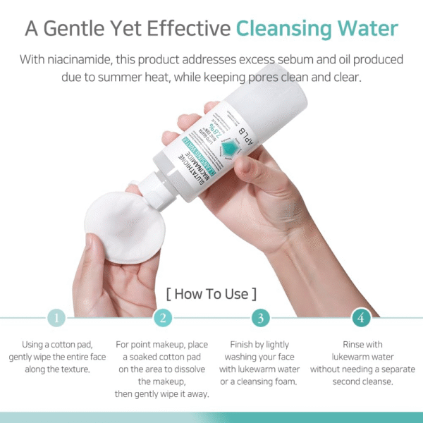 APLB Glutathione Niacinamide Cleansing Water 160ml