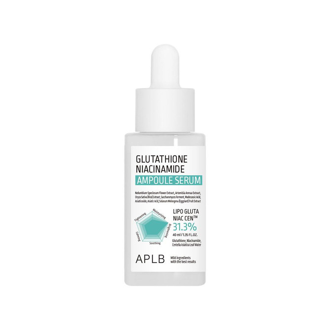 APLB Glutathione Niacinamide Ampoule Serum 40ml in bd