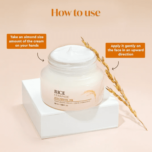 The Face Shop Rice Ceramide Moisturizing Cream 50ml in bd