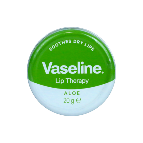 Vaseline Lip Therapy - Aloe 20g | Soothing Moisturizing Lip Care