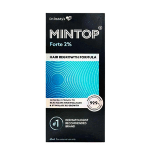 Mintop Forte 2% Minoxidil Solution – Hair Regrowth Support by Dr. Reddy’s
