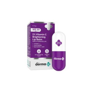 The Derma Co 1% Vitamin C Brightening Lip Balm SPF 50 PA+++ – 4.5g