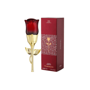 Midnight Rose Perfume Warm Kiss Rose Shape | Romantic Floral Fragrance