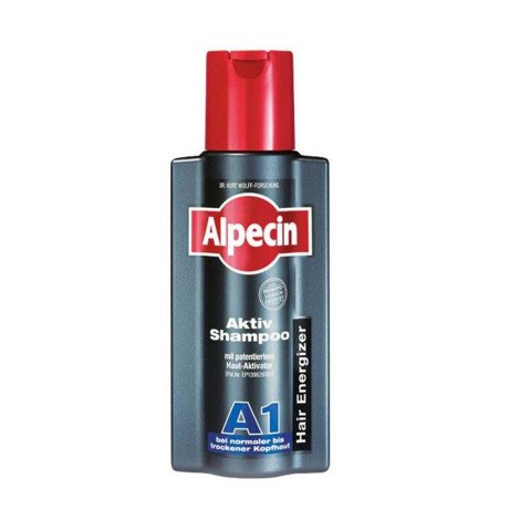 Alpecin Active Shampoo A1 250ml – Daily Caffeine Shampoo for Hair Strength