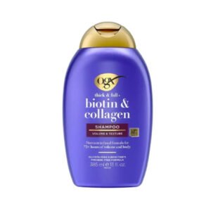 OGX Biotin & Collagen Shampoo 385ml – Thick & Full Hair Care