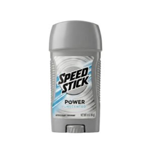 Speed Stick Power Unscented 72Hr Deodorant 85g – Strong Protection